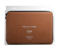Unbekannt Leather Case Peut contenir Crayons, Marron Vieilli, Holds Up To 120 Standard Pencils