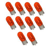 Unbekannt Lot de 10 ampoules T10 Lima w5w 5 W pour clignotants latéraux - Orange et jaune