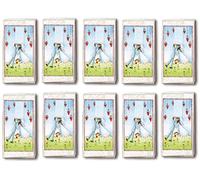 Unbekannt Lot de 10 paquets de 10 mouchoirs "Lovers Forever"