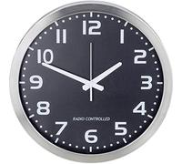 Unbekannt M601508 Horloge Murale Radio-pilotée en Aluminium 40 cm