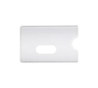 Unbekannt MACEMARO Trading Lot de 4 étuis Porte-Carte de crédit, Transparent, Convient pour Toutes Les Cartes de crédit, Transparent, Convient pour Toutes Les Cartes de crédit