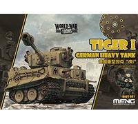 Unbekannt Meng Modèle WWT-001 - Char Lourd Allemand Tiger I Guerre Mondiale Toon