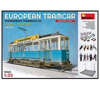 Unbekannt Mini Art 38009 - Kit European tramcar Strass Maquette triebwagen 641 avec Crew et Passengers