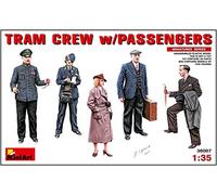 Unbekannt MiniArt 38007 1:35 Figure Tram Personnel avec Passager. (5) - Réplique fidèle à l'original, modélisme, kit de Construction en Plastique, Bricolage, Loisirs, Collage, modélisme, Figurines