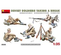 MiniArt Kit de modélisme 35233 – Soldats soviétiques en pause – WWII 1/35