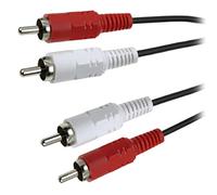 Unbekannt No Name Câble audio vidéo 15 m 2 fiches RCA 2 fiches RCA 15 m