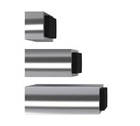 Unbekannt Odin TS601PC Butoir de Porte INOX Poli 30 x 30 mm L 20 mm