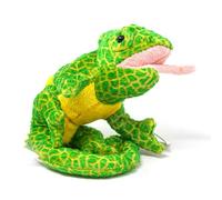 Unbekannt Peluche caméléon verte 17 cm lézard