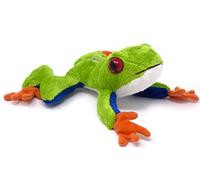 Unbekannt Peluche grenouille aux yeux rouges 16 cm
