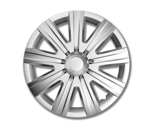 Unbekannt Petex Jeu de 4 enjoliveurs 14 "Magnum Pro Argent (1350 3.522)