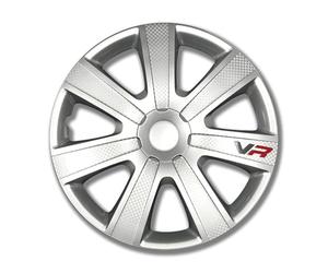 Unbekannt Petex rb540214 Set d'enjoliveurs VR Argent Taille 14 "Double laqué ABS