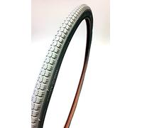 Unbekannt Pneu de fauteuil roulant 24 x 1 3/8" (37-540), gris, pneus pneumatiques pour fauteuils roulants standard, profil bloc