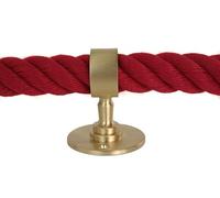 Unbekannt Porte-câble en laiton mat pour corde de main courante de 30 mm (main courante / corde d'arrêt)