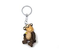 Porte-clés en bois - Singe