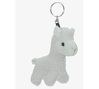 Unbekannt Porte-clés alpaga en peluche beige lama animaux