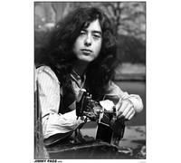 Unbekannt Poster LED Zeppelin Jimmy Page 1970