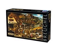 Unbekannt Puzzle Inconnu - 1000 pièces - Brueghel Pieter - Paroles terrestres