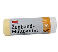 Unbekannt Quickpack 42156 Sacs Poubelle en polyéthylène Haute densité Blanc 53 x 62 cm 25