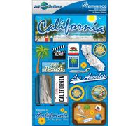 Unbekannt Rappel Jet Setter 2 Autocollants 3D Californie