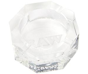 Unbekannt RAW Crystal Glass Cendrier en Cristal Transparent Taille M