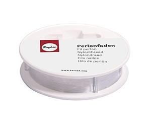 Unbekannt Rayher Fil perlon Blanc 25 m