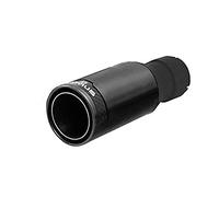 Unbekannt Remus 0010 84CB set d'embout d'échappement gauche/droite comprenant 2 embouts d'échappement street race ø 84 mm noir chromé)