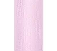 Unbekannt Ruban décoratif « Tulle » 8 cm x 20 m - en Tulle Rose Clair