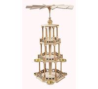Unbekannt Saico PBS2002 Pyramide Bois Multicolore Grand Modèle