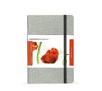 Unbekannt Speedball Handbook Journal Co. Carnet de croquis aquarelle grand format portrait 200 g/m² 200 g/m² Couverture rigide avec pochette