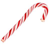 Unbekannt Sucre d'orge d'environ 13,5 cm - Différents emballages de sucre d'orge rouge et blanc (12)