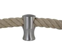 Unbekannt Support de câble Non connu pour Corde à Main de 30 mm avec vis à vis sans Chevilles (Corde de Marche/arrêt).