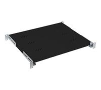 Triton 19 Étagère à Profil Bas 1U 250 mm 20 kg - Accessoires de Rack (Noir, 20 kg, 250 mm, 1U/19)
