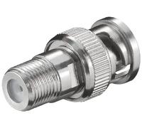 Unbekannt Wentronic WE 3016 Lot de 10 adaptateurs F-jackBNC vers fiche BNC