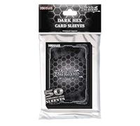 Unbekannt Yugioh - Lot de 50 pochettes pour cartes - Dark Hex - Konami