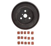 Unbilkdas Ensemble d'embrayage avec jeu de joints, ensemble d'embrayage motorisé, alliage métallique antirouille pour moteur 2 temps 48cc 66cc 70cc 80cc, comprend 15 joints et 2 accessoires