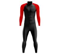 UNBIT Combinaison de cyclisme for hommes, combinaison de Triathlon, manches longues/pantalons avec poches, ensembles de maillot de cyclisme for vélo de montagne (Color : 01, Size : X-Large)