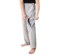 UNbit Pantalons d'incontinence pour hommes et femmes avec poches cachées, Pantalons de soins pour patients avec anneau de traction, taille 2XL, 1 unité