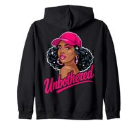 Unbothered Black Woman African American Afro Queen Sweat à Capuche
