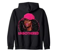 Unbothered Black Woman African American Afro Queen Sweat à Capuche