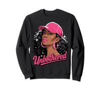 Unbothered Black Woman African American Afro Queen Sweatshirt