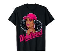 Unbothered Black Woman African American Afro Queen T-Shirt
