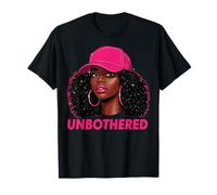 Unbothered Black Woman African American Afro Queen T-Shirt