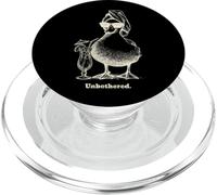 Unbothered Funny Duck Lunettes de Soleil Spa Day Tropical Drink Art PopSockets PopGrip pour MagSafe