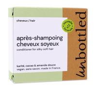 UNBOTTLED - APRES SHAMPOING CHEVEUX SOYEUX VEGAN SANS SAVON 50G KARITE CACAO AMANDE DOUCE