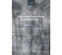Unbounded Dependency Constructions - Putnam Michael T. Associate Professor of German and Linguistics Associate Professor of German and Linguistics Penn St Putnam Michael T. Associate Professor of Germ