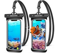 UNBREAKcable 2 Pochette Étanche Smartphone Sac IPX8 Étanche Téléphone pour iPhone 17 Air 16 15 14 13 12 11 Pro Max, XR, XS, X, Galaxy S25 S24 S23 S22 S21 Ultra A15 A35 A25 A54 A55, Jusqu'à 7.0 Pouces