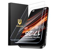 UNBREAKcable Film de protection anti-reflets pour iPhone 16 Pro Max en verre trempé dureté 9H anti-traces de doigts pureté améliorée anti lumière bleue facile à installer chiffon de nettoyage