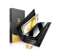 UNBREAKcable - Film de Protection Confidentialité pour iPhone 15, Pack de 3 Verres Intégral [28° Anti-Espion] [Dureté 9H] [Boîte d’Installation Facile] Verre Résistant et Haute Protection