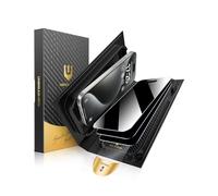 UNBREAKcable - Film de Protection Confidentialité pour iPhone 15 Pro, Pack de 3 Verres Intégral [28° Anti-Espion] [Dureté 9H] [Boîte d’Installation Facile] Verre Résistant et Haute Protection