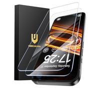 UNBREAKcable Films De Protection D'Écran Pour iPhone 16 Pro, Lot De 2, Verre Trempé 9H, Transparence HD, Anti-Traces De Doigts, Installation Sans Poussière